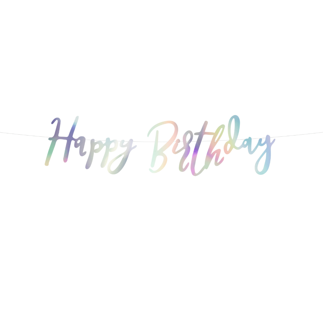 Banner Happy Birthday - TwentyFourParty