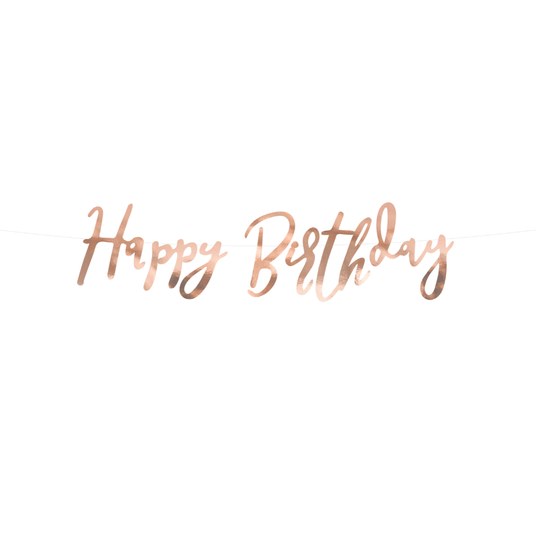 Banner Happy Birthday - TwentyFourParty