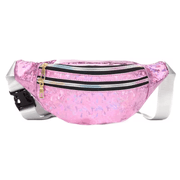 Bauchtasche Glitter Holo Rosa - TwentyFourParty