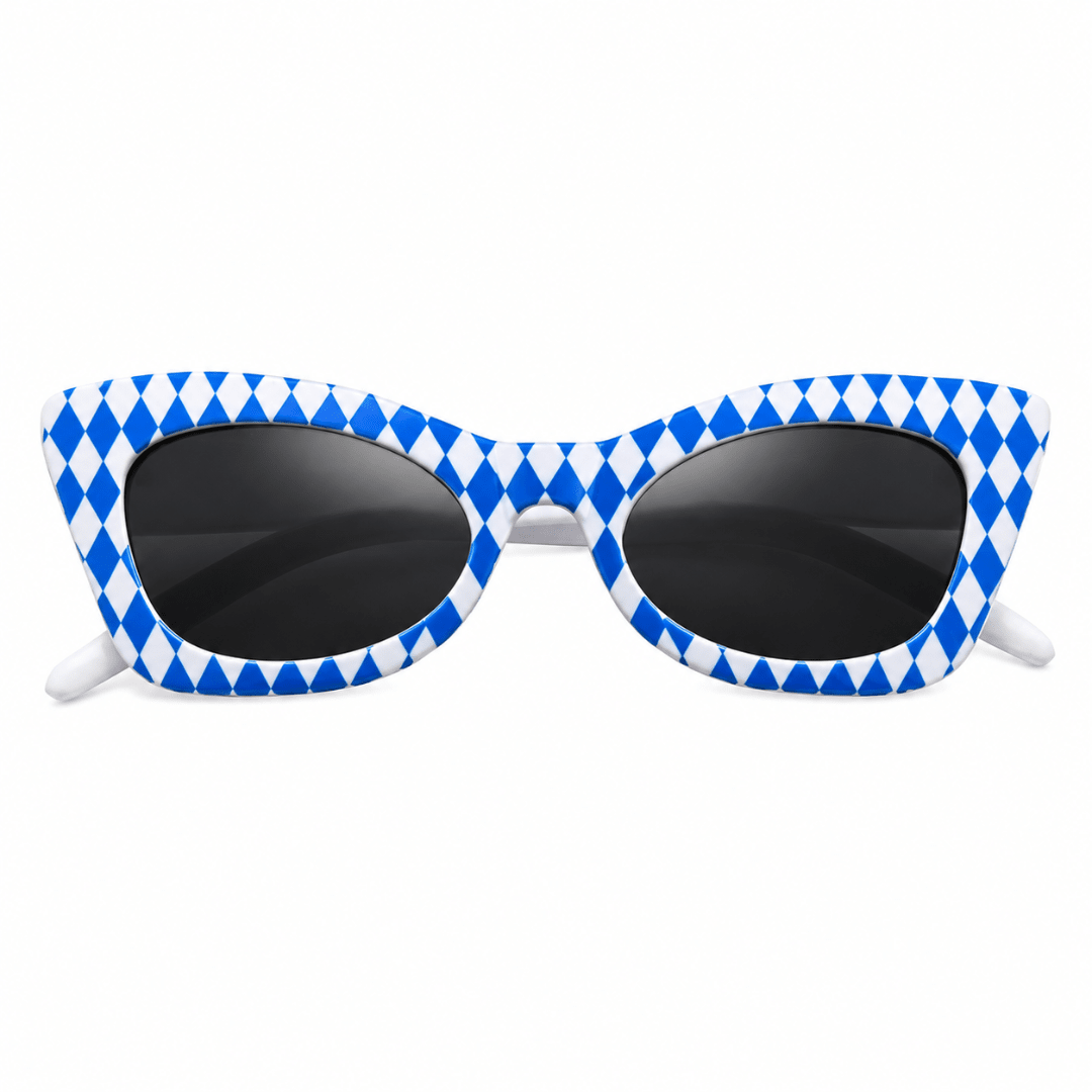 Bayern Brille Blau Weiß - TwentyFourParty