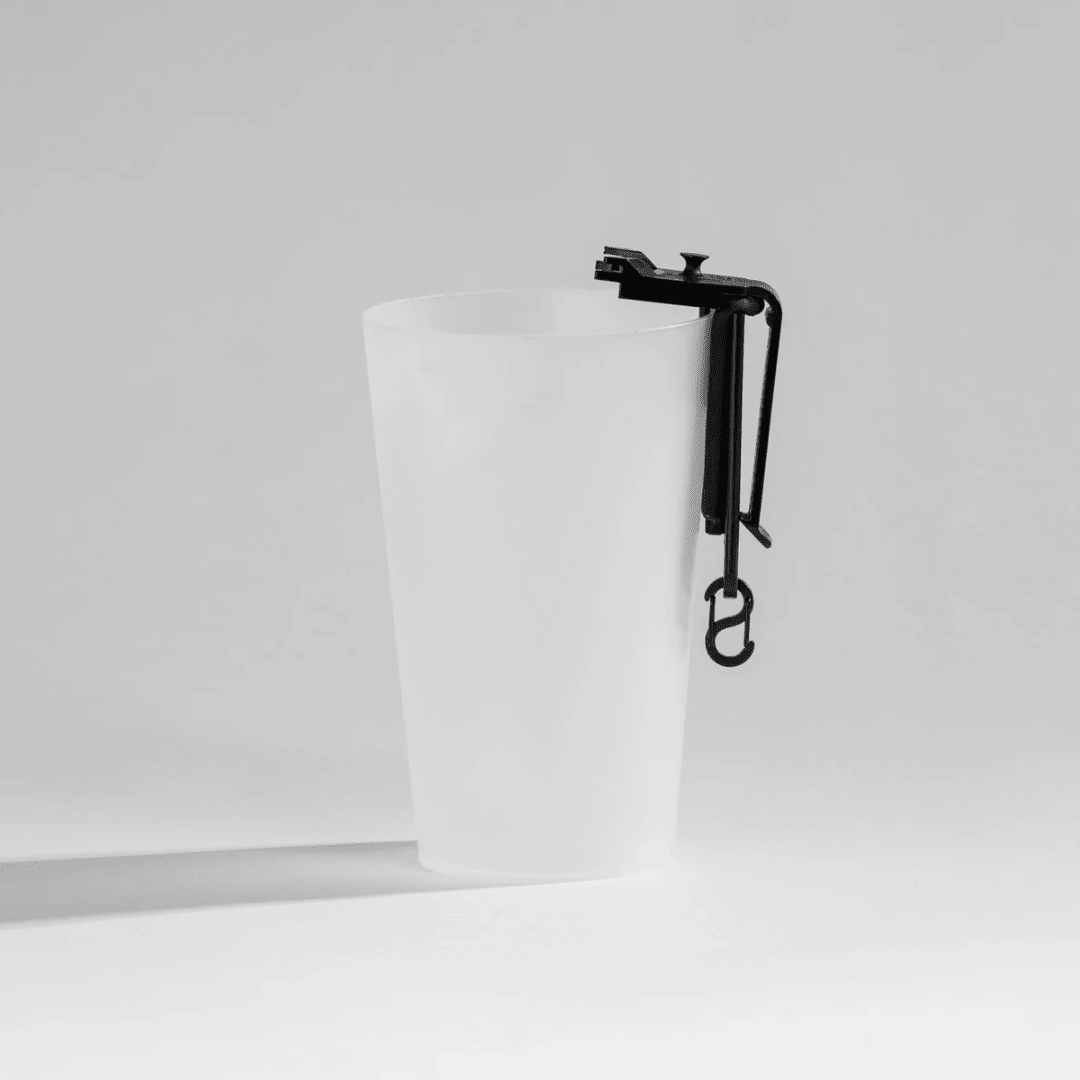 Becher - & Flaschenhalter Mr Clipr Schwarz - TwentyFourParty