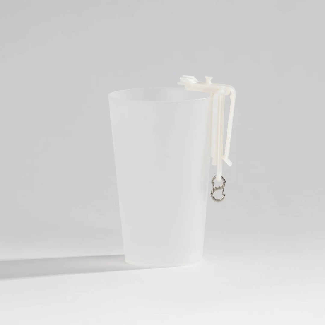 Becher - & Flaschenhalter Mr Clipr Weiß - TwentyFourParty