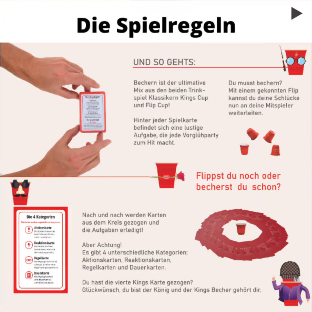 Bechern Trinkspiel - TwentyFourParty