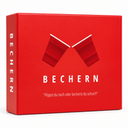 Bechern Trinkspiel mit 69 Karten und 10 Red Cups - TwentyFourParty
