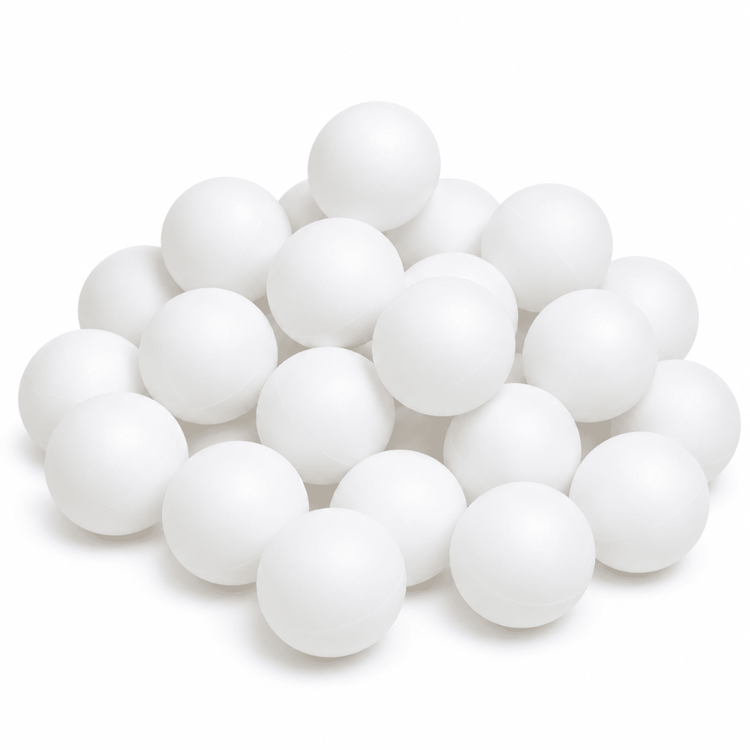 Beer Pong Bälle Weiß - TwentyFourParty
