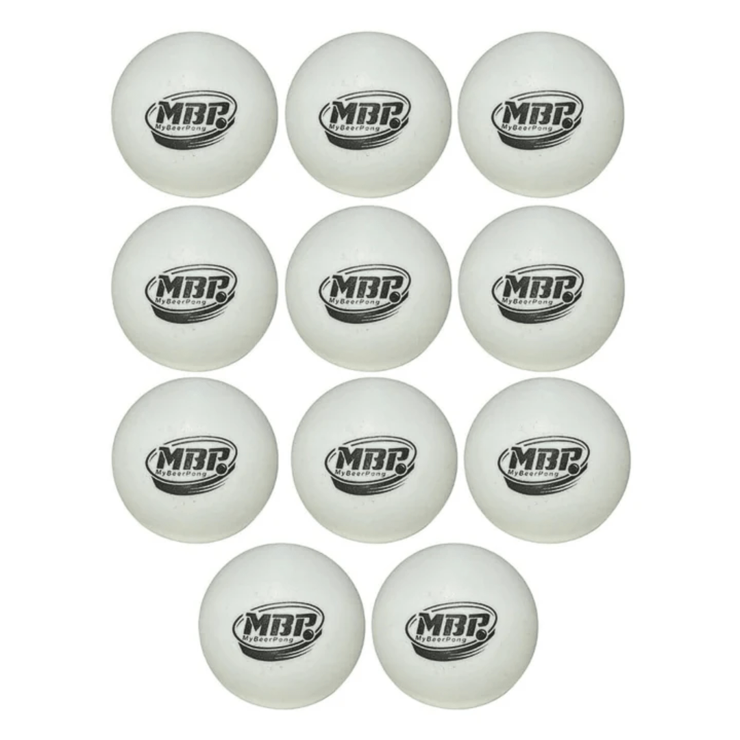 Beer Pong Bälle Weiß - TwentyFourParty