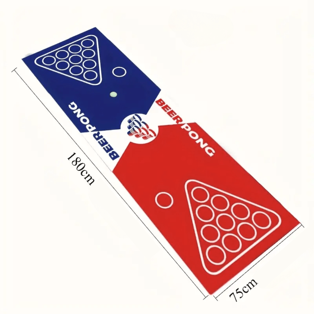 Beer Pong Matte Red vs. Blue - TwentyFourParty