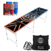 Beer Pong Tisch „LED NEON“ XXL Set - TwentyFourParty