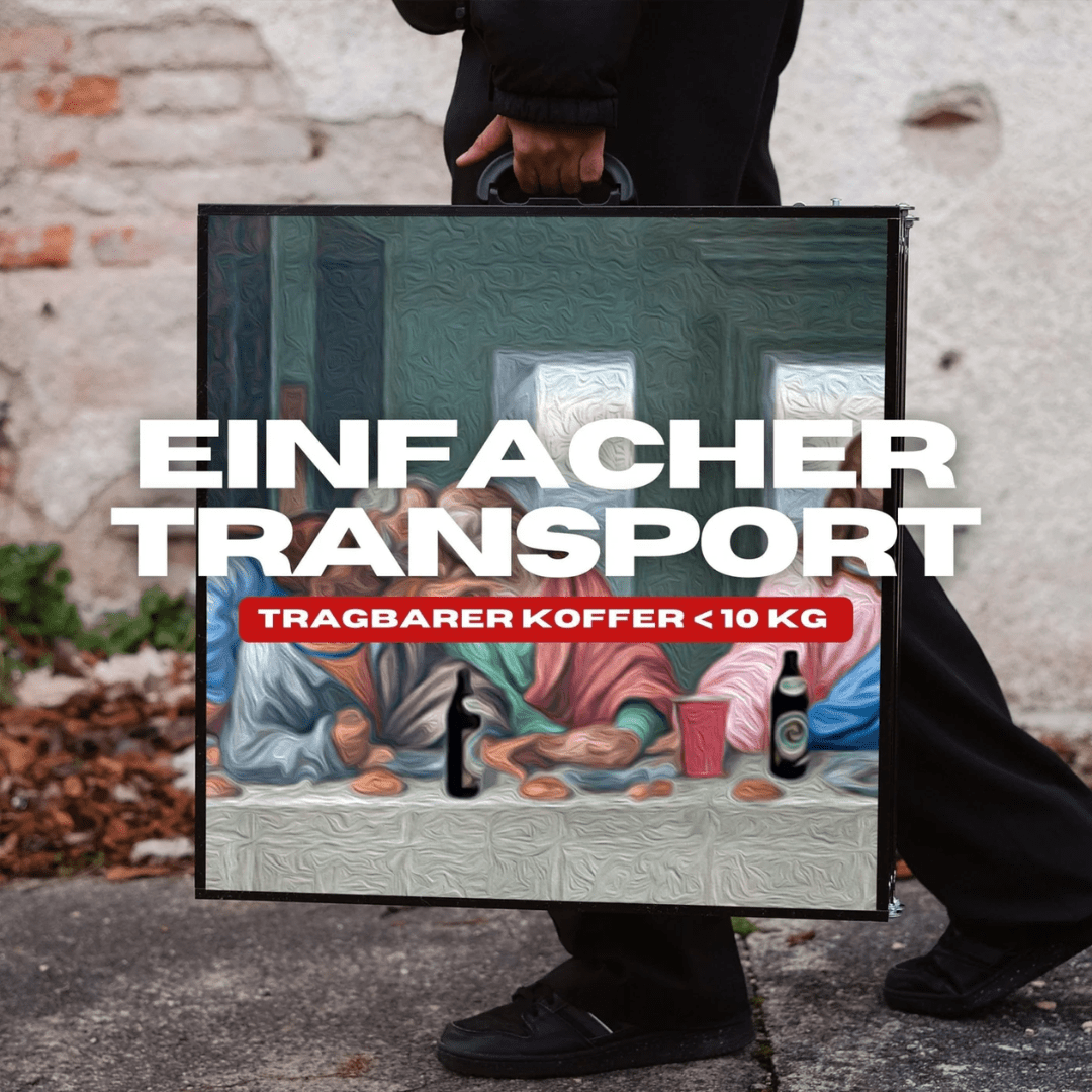 BEER PONG TISCH "LETZTES ABENDMAHL" - TwentyFourParty