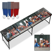 Beer Pong Tisch Set „Abendmahl“ inkl. 50 Becher & Bälle - TwentyFourParty