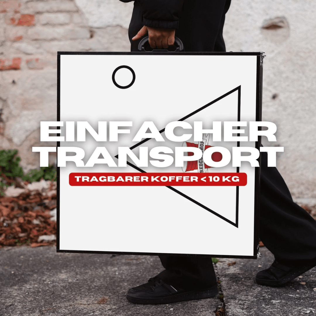 Beer Pong Tisch Set „Zum Selbst Gestalten“ inkl. Becher & Bälle - TwentyFourParty