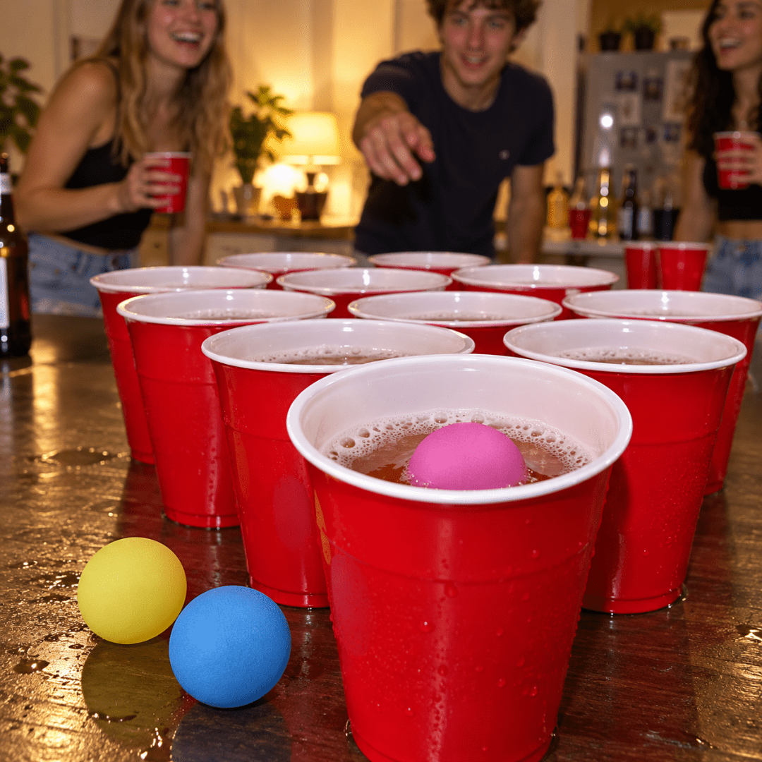 Beerpong Bälle Bunt - TwentyFourParty