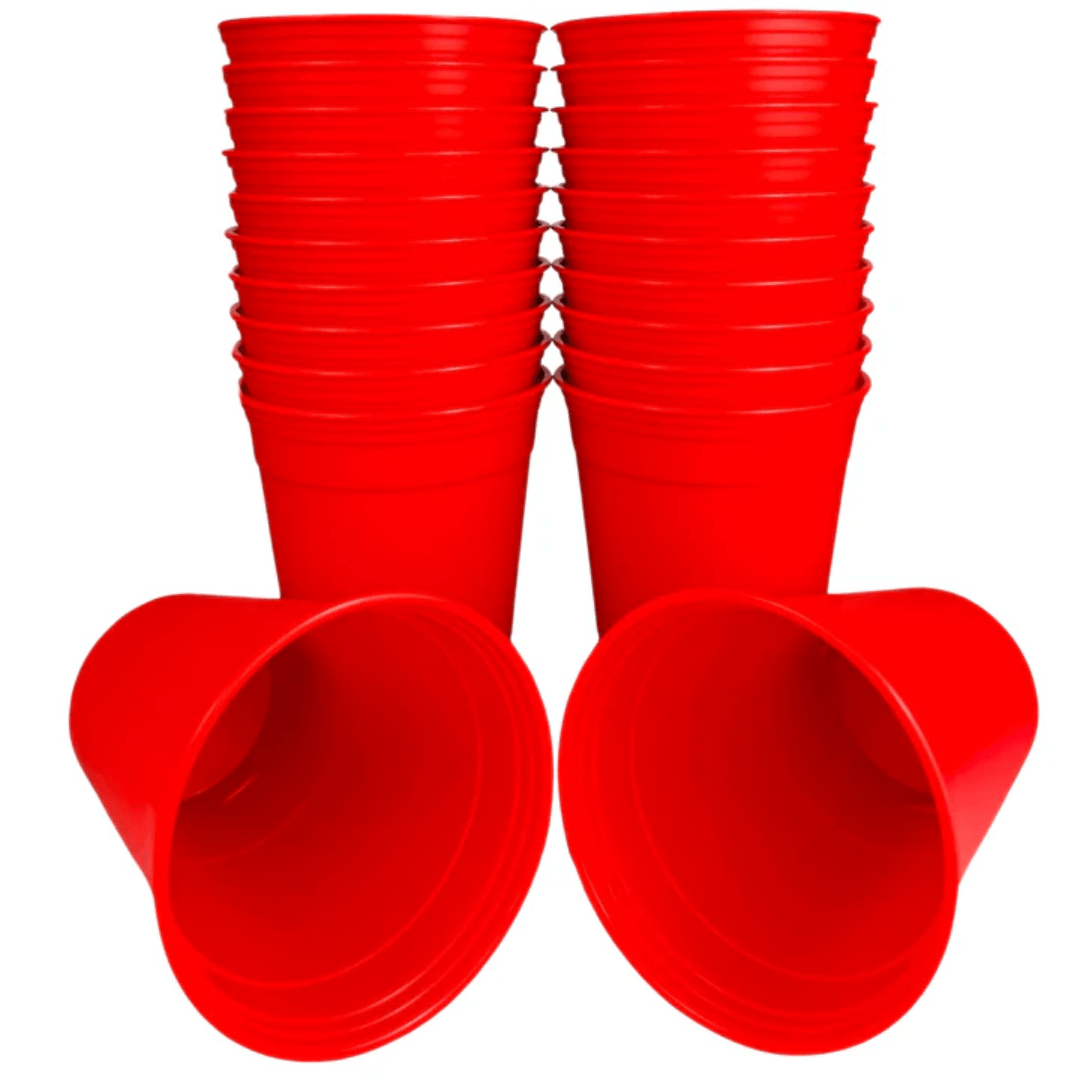 Beerpong Mehrweg Becher Rot - TwentyFourParty