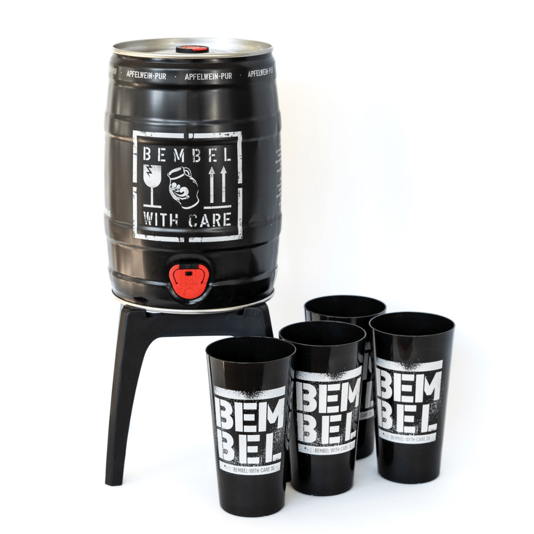 Bembel Apfelwein - Pur 5L Fass Set - TwentyFourParty