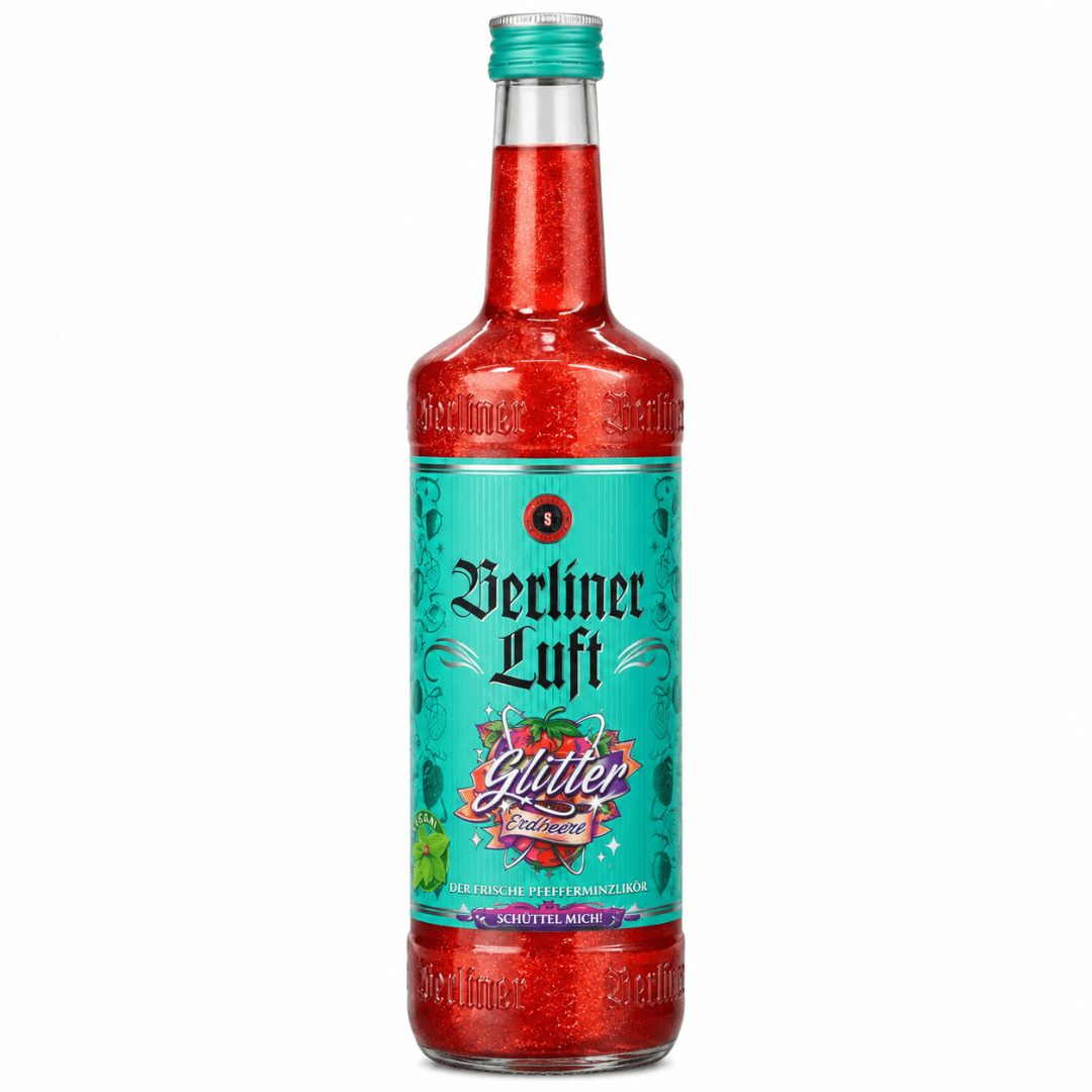 Berliner Luft Glitter Erdbeere 0,7 l - TwentyFourParty