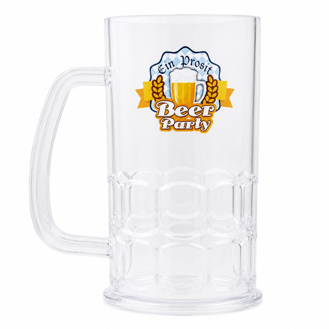 Bierkrug Kunststoff 500 ml – Beer Party - TwentyFourParty