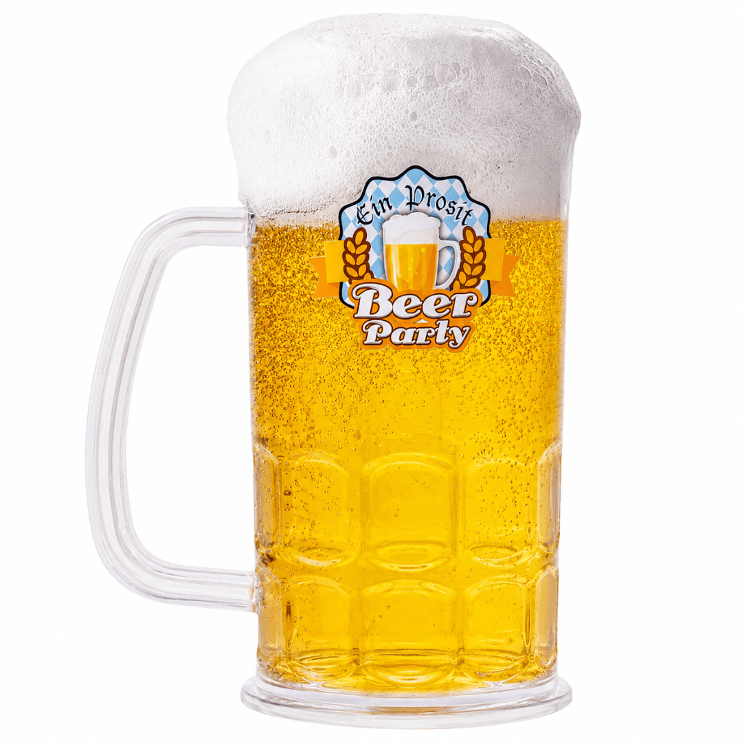Bierkrug Kunststoff 500 ml – Beer Party - TwentyFourParty