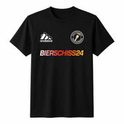 Bierschiss24 Germany Bier T-Shirt Schwarz - TwentyFourParty