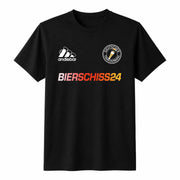 Bierschiss24 Germany Bier T-Shirt Schwarz