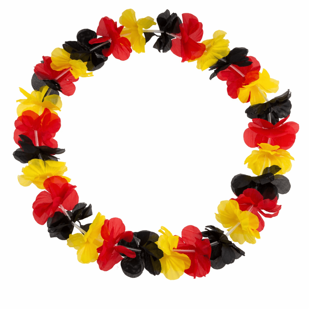 Blumenkranz Deutschland Schwarz Rot Gold - TwentyFourParty