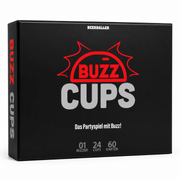 Buzz Cups Trinkspiel mit Buzzer und Shot Cups - TwentyFourParty