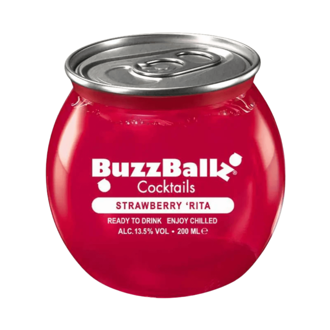 Buzzballz Mixed Drink Strawberry Rita - TwentyFourParty