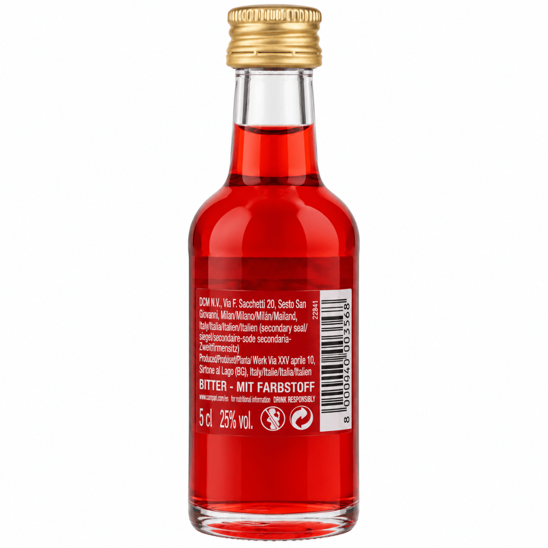 Campari Bitter Aperitif Mini 0,05 l 25 % Vol. - TwentyFourParty