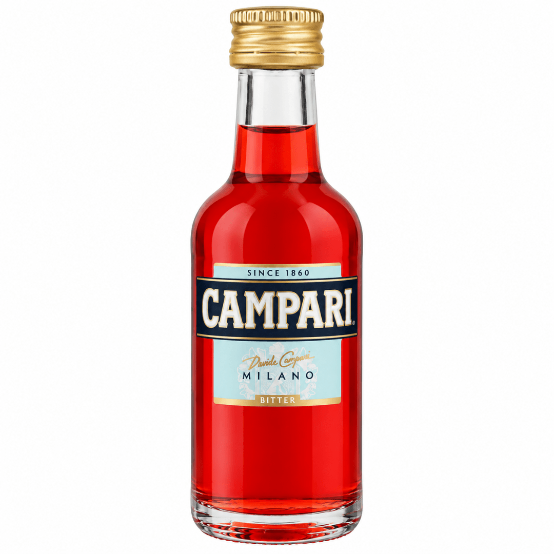 Campari Bitter Aperitif Mini 0,05 l 25 % Vol. - TwentyFourParty