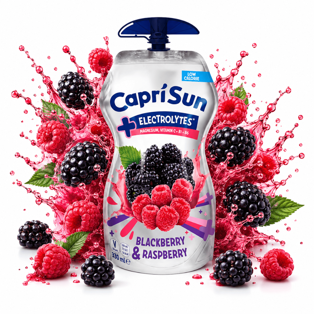 Capri-Sun Electrolytes Brombeere & Himbeere 330 ml - TwentyFourParty