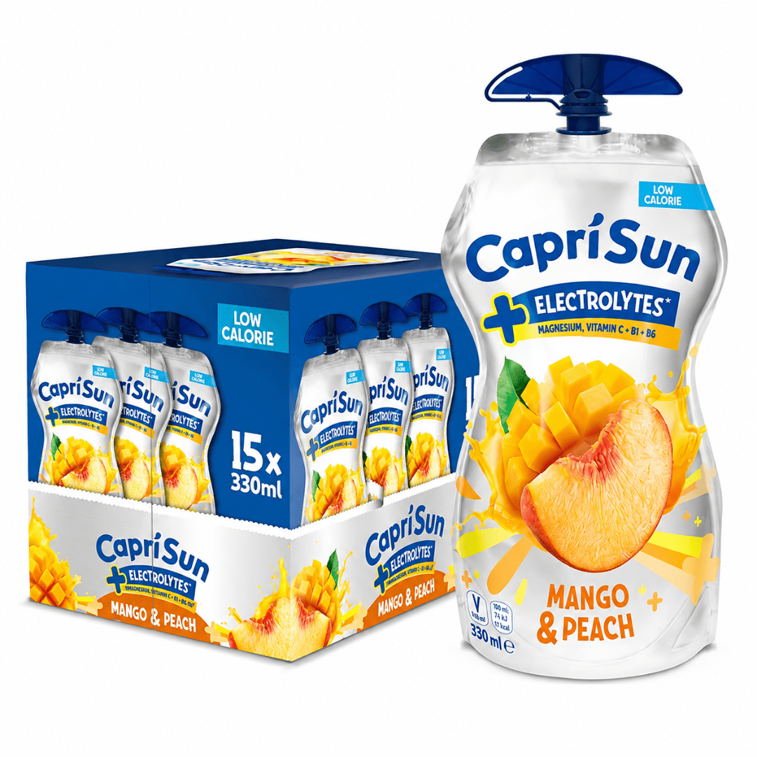 Capri-Sun Electrolytes Mango & Peach 330 ml - TwentyFourParty