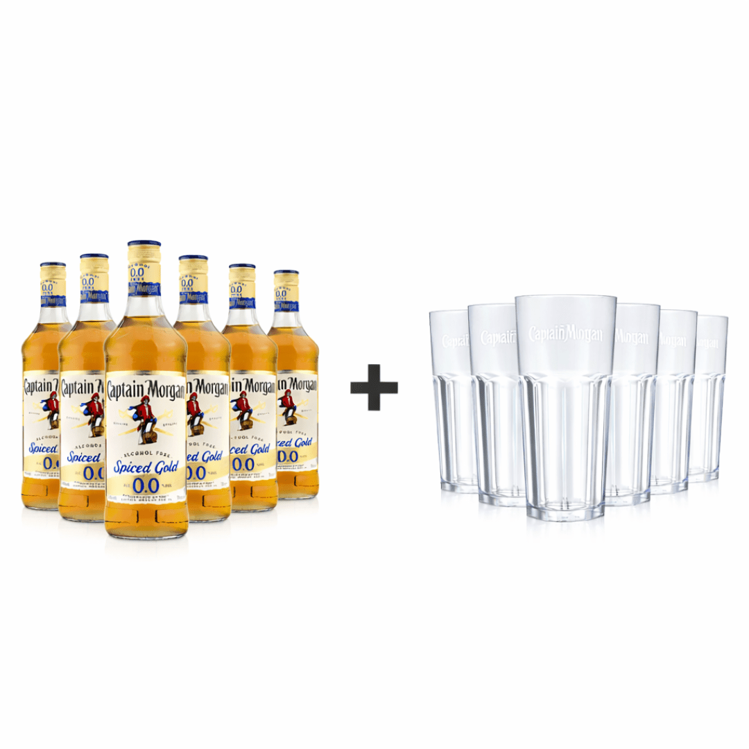 Captain Morgan 0.0 Spiced Gold 0,7l - TwentyFourParty