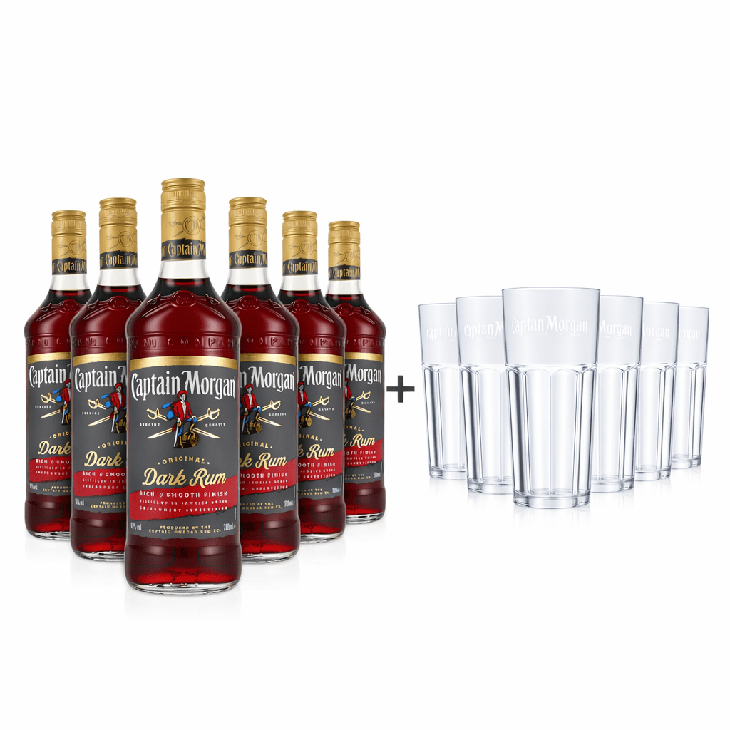 Captain Morgan Dark Rum 0,7l - TwentyFourParty