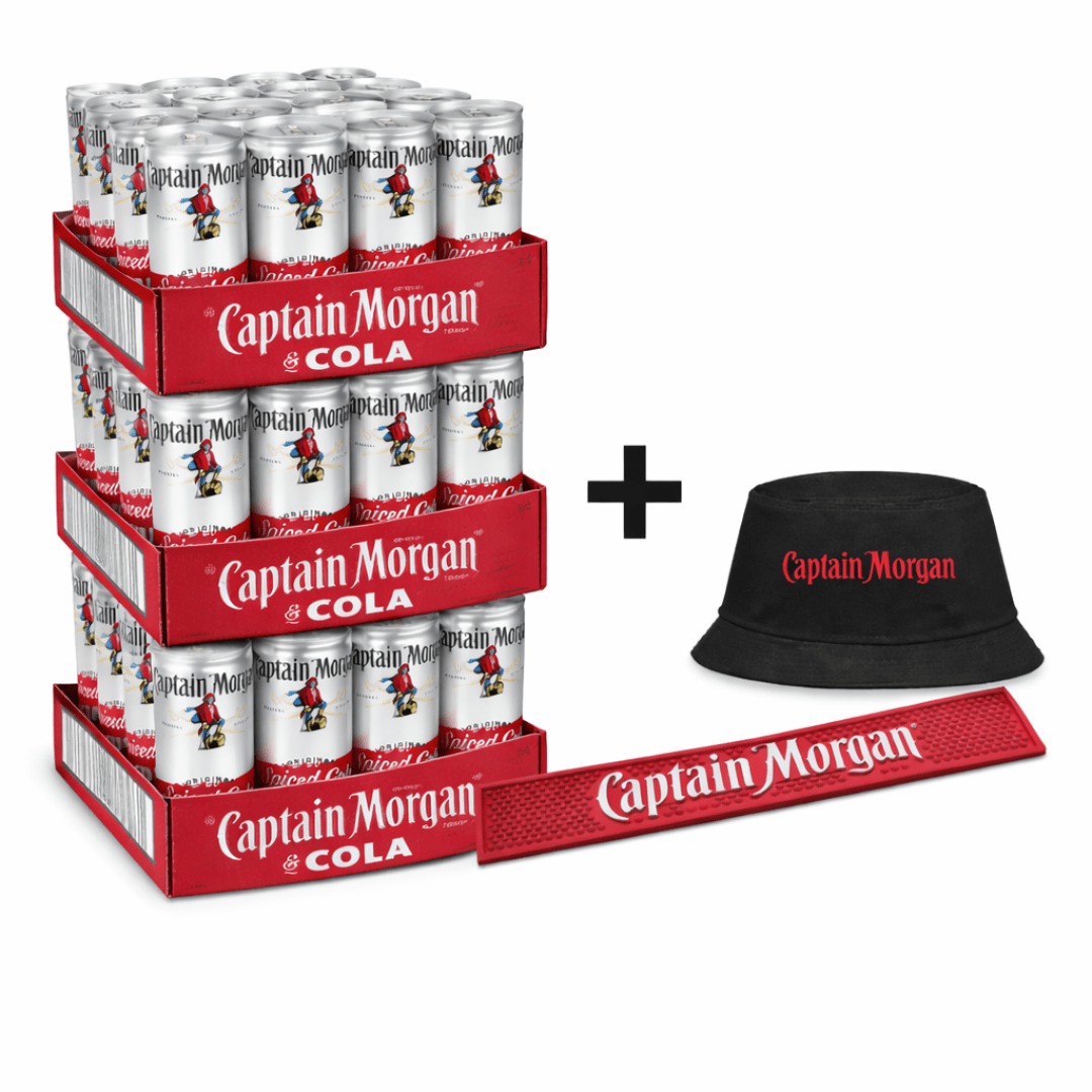 Captain Morgan Spiced & Cola - TwentyFourParty