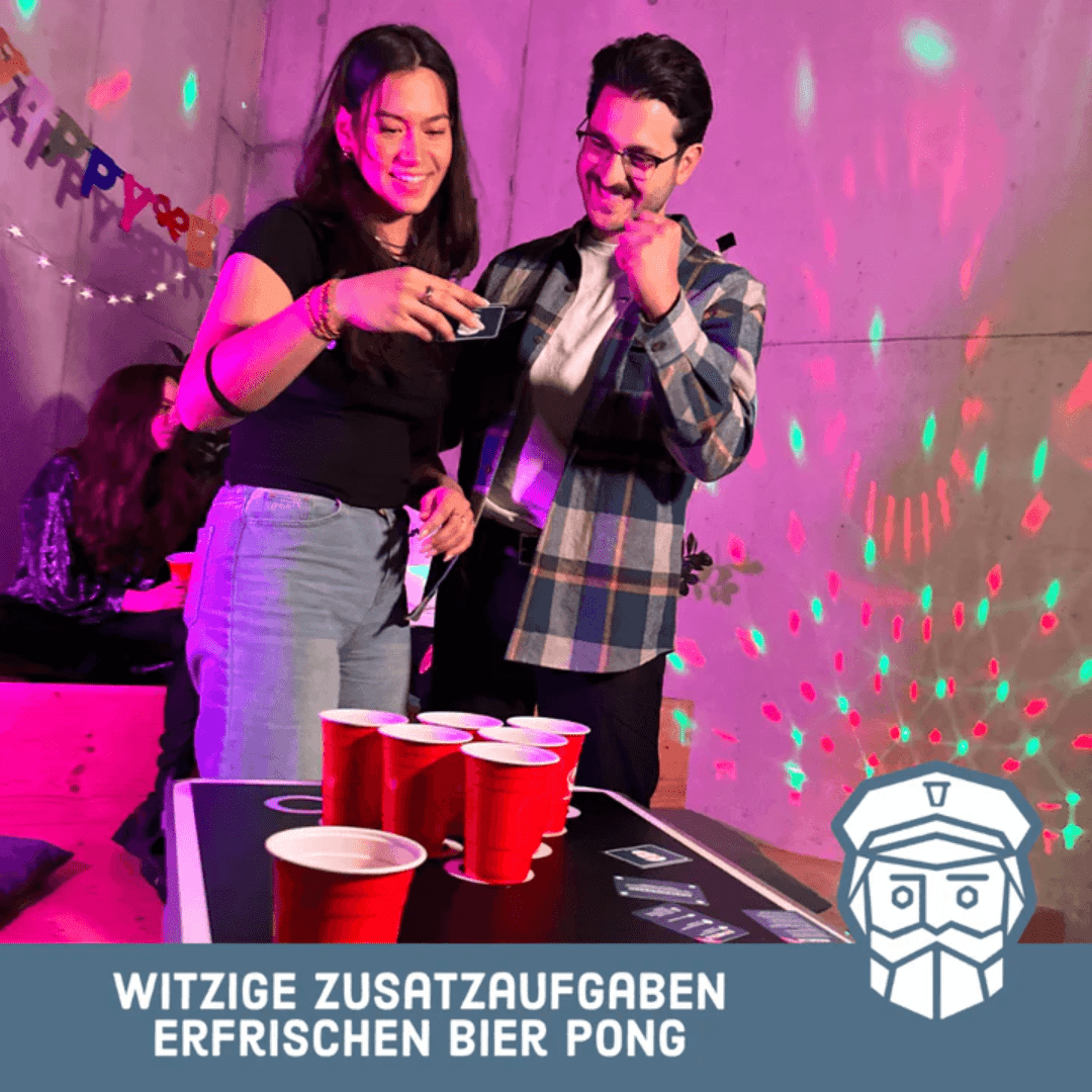 CaptnCup Trinkspiel 55 Karten (Beer - Pong Erweiterung) - TwentyFourParty