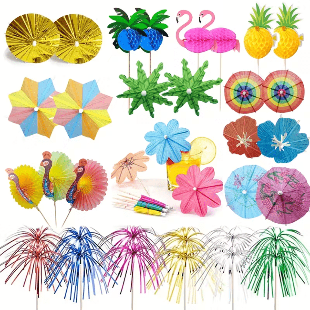 Cocktail - Deko Set Aloha 120 - teilig - TwentyFourParty