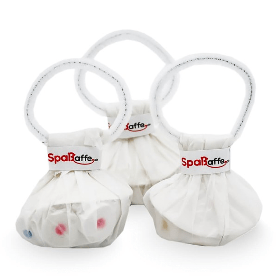 Confetti Balls, Weiße Streamer - TwentyFourParty