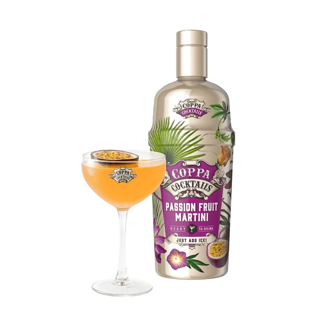 Coppa Cocktails Ready - To - Drink Cocktail Passion Fruit Martini - TwentyFourParty