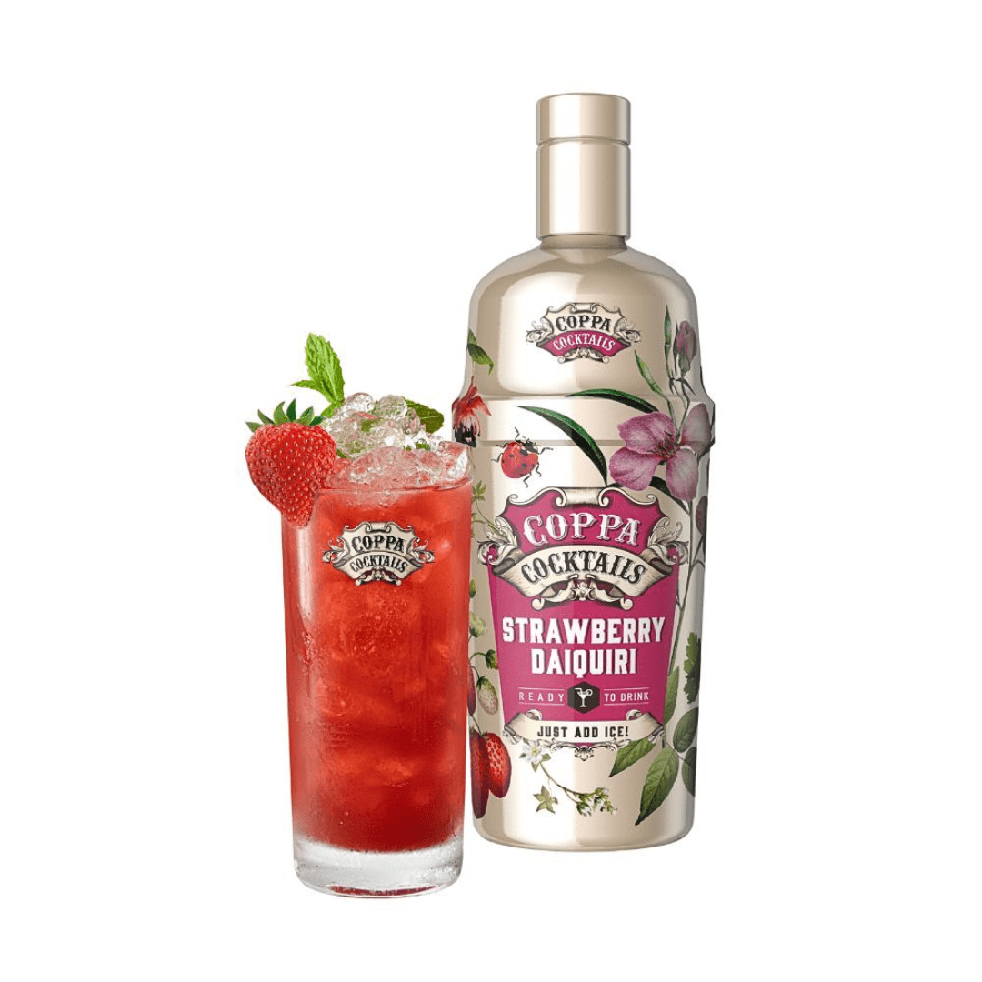 Coppa Cocktails Ready - To - Drink Cocktail Strawberry Daiquiri - TwentyFourParty