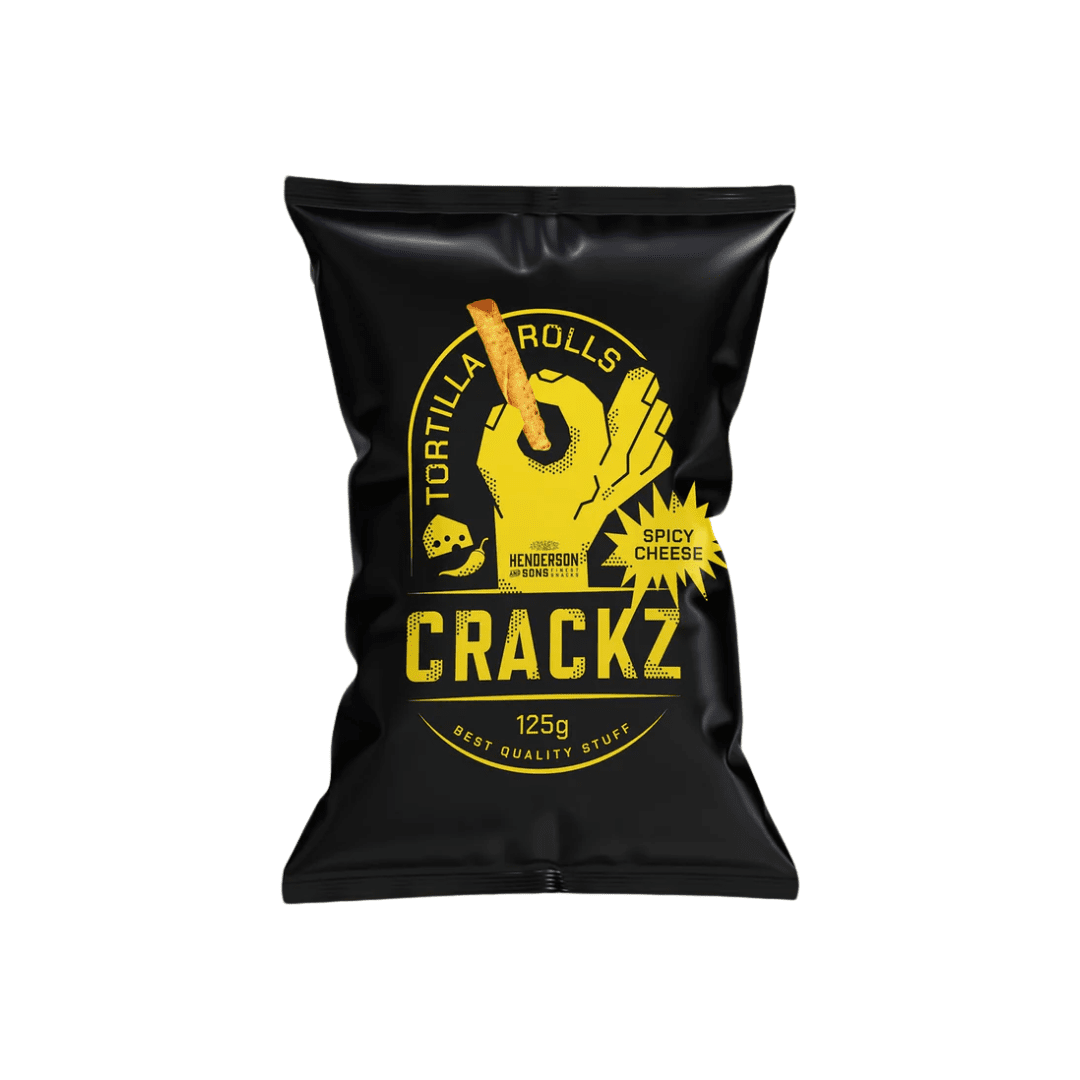 CRACKZ Tortilla Rolls Spicy Cheese - TwentyFourParty