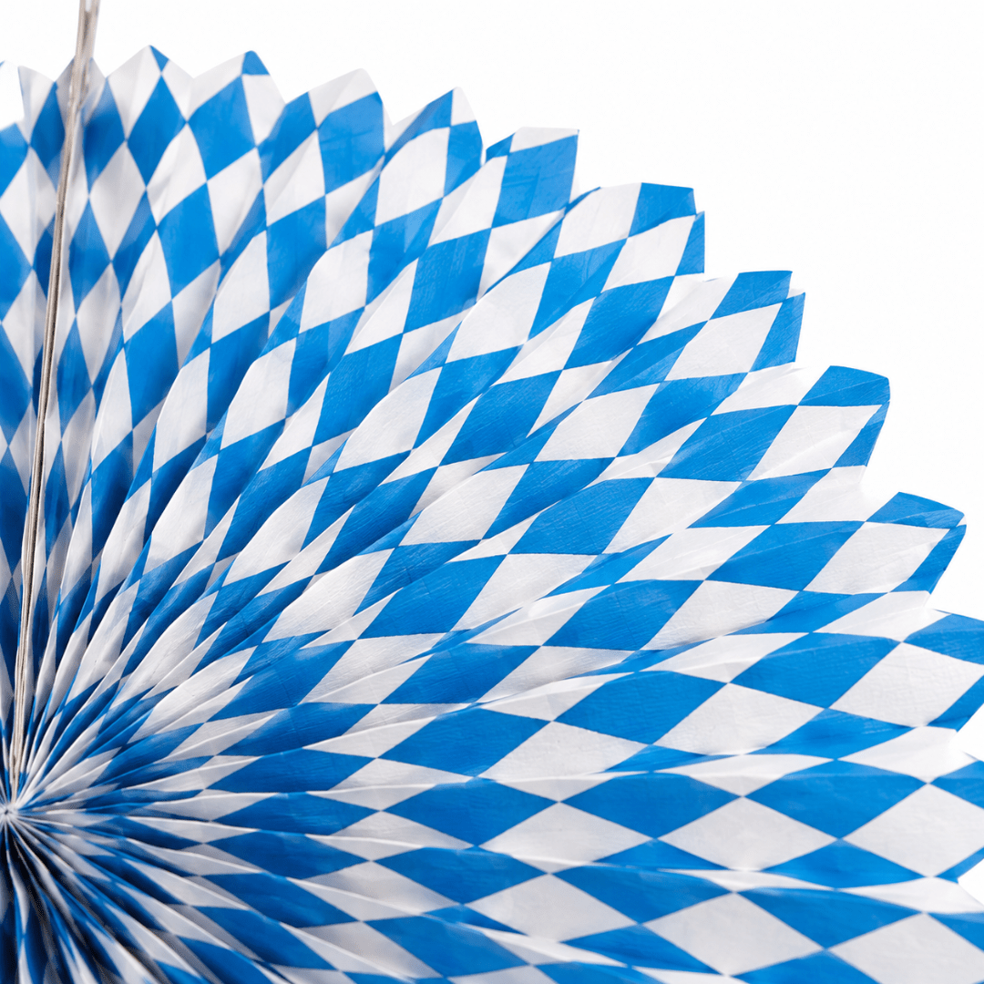 Dekofächer Bayrische Raute 75 cm - TwentyFourParty