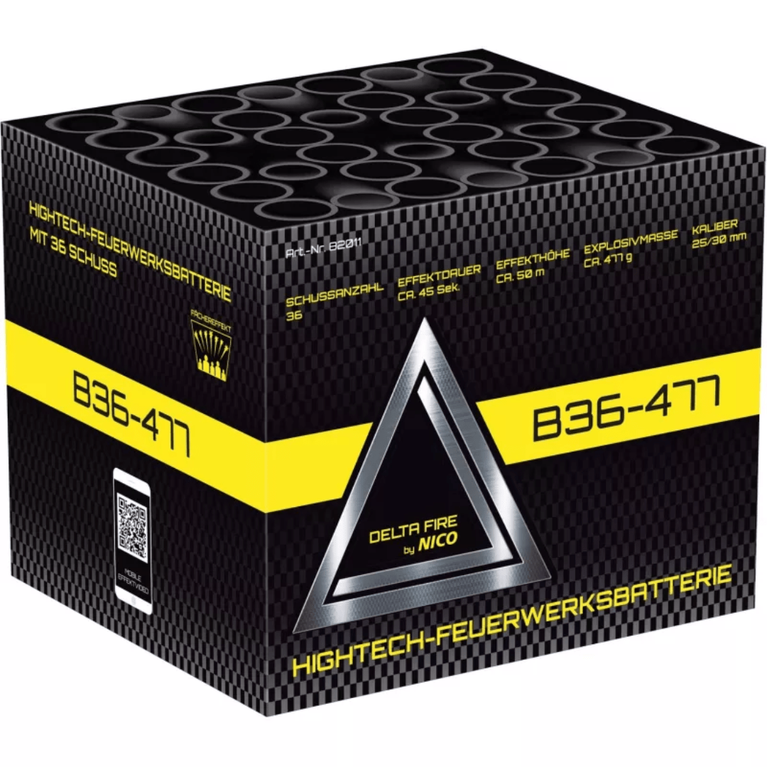 Delta - Fire B36 - 477, 36 Schuss - TwentyFourParty