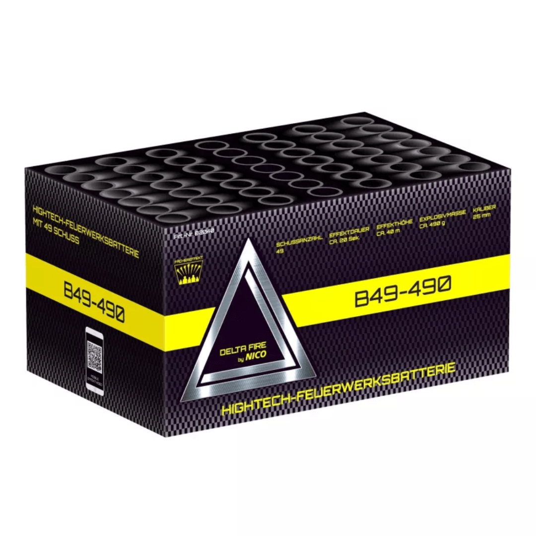 Delta Fire B49 - 490, 49 Schuss - TwentyFourParty