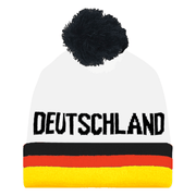 Deutschland Fanmütze mit Bommel - TwentyFourParty
