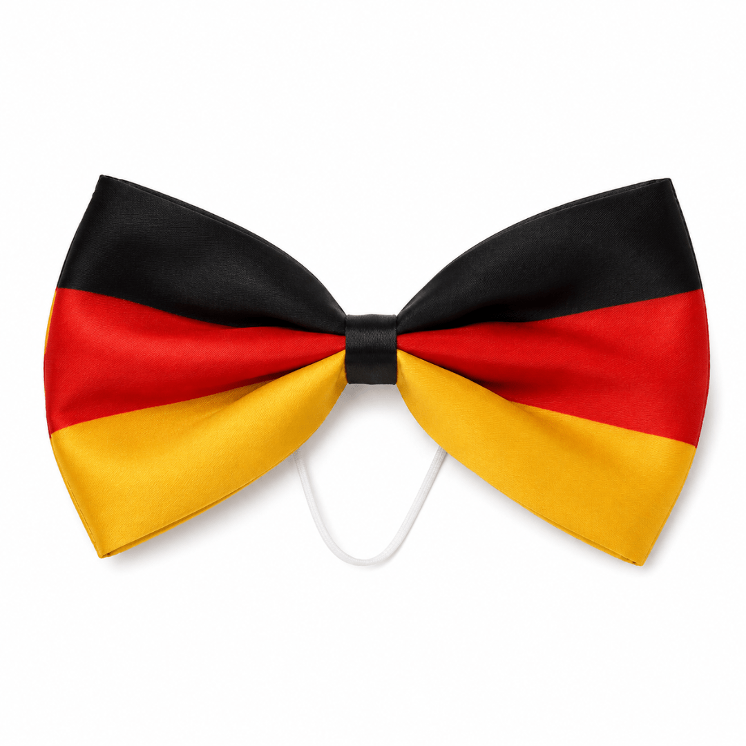 Deutschland Fliege Schwarz Rot Gold - TwentyFourParty