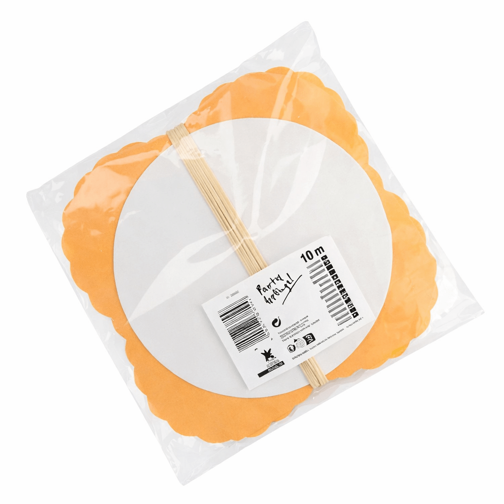 Deutschland Großraumgirlande Ø 24 cm 10 m - TwentyFourParty