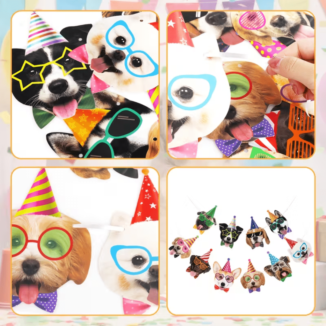 Dogs Party Girlande - TwentyFourParty