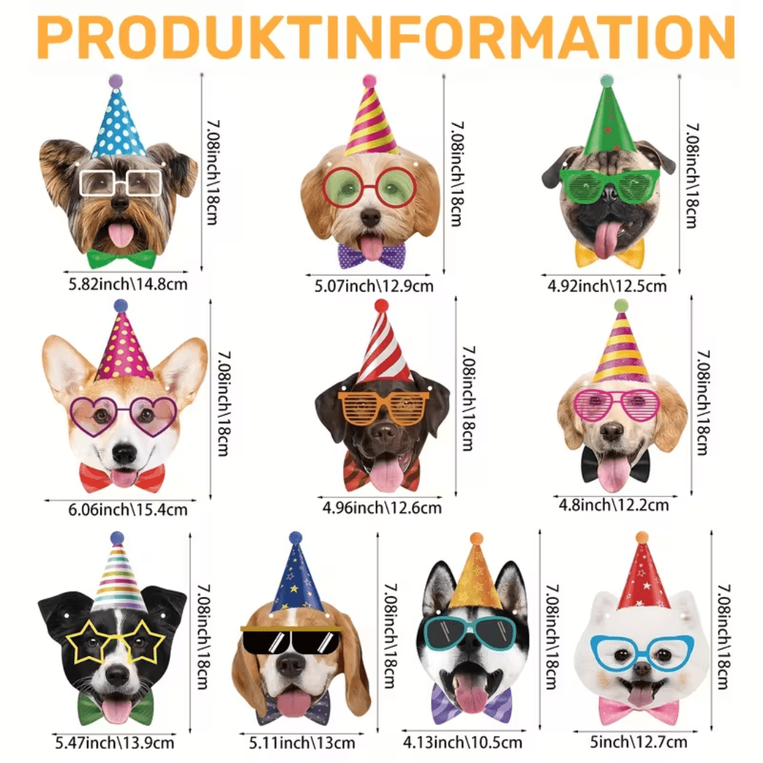 Dogs Party Girlande - TwentyFourParty