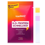 DrinkCheck K.O. Tropfen Schnelltest - TwentyFourParty