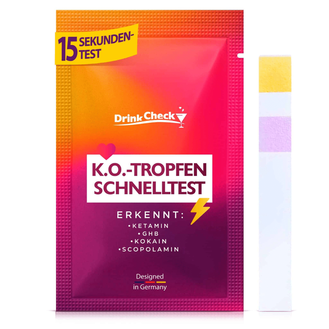 DrinkCheck K.O. Tropfen Schnelltest - TwentyFourParty