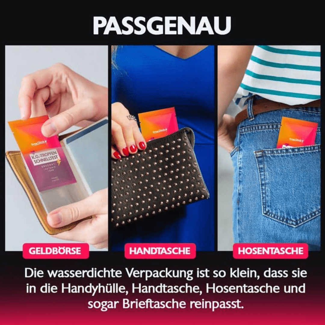 DrinkCheck K.O. Tropfen Schnelltest - TwentyFourParty